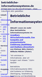 Mobile Screenshot of betriebliche-informationssysteme.de