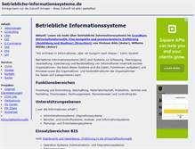 Tablet Screenshot of betriebliche-informationssysteme.de